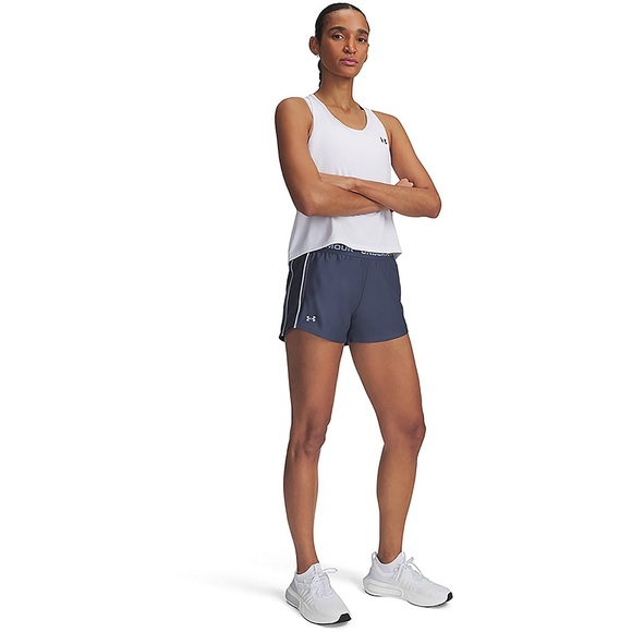 Under Armour Pants - Under Armour Women's UA Tech™ Play Up Shorts Navy Blue - Size Large